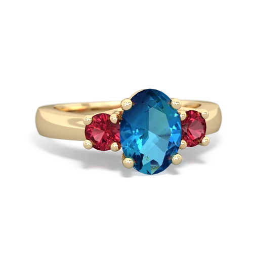 london topaz-lab ruby timeless ring