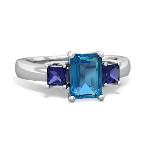 london topaz-lab sapphire timeless ring