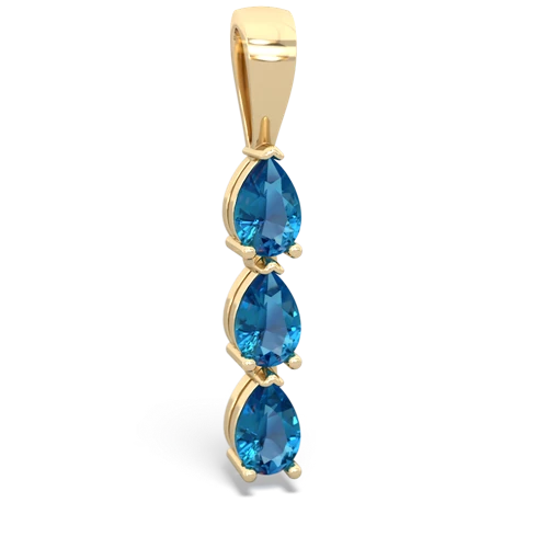 london topaz-london topaz three stone pendant