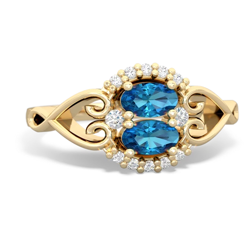 london topaz-london topaz antique keepsake ring