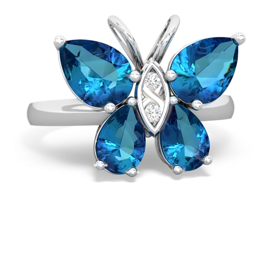 london topaz-london topaz butterfly ring