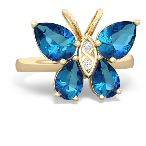 london topaz-london topaz butterfly ring