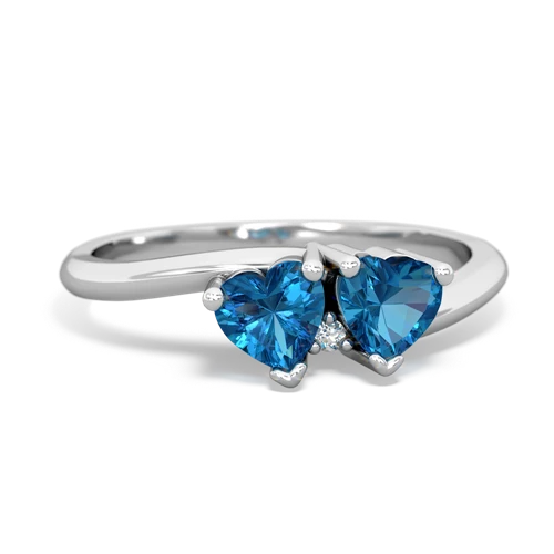 london topaz-london topaz sweethearts promise ring