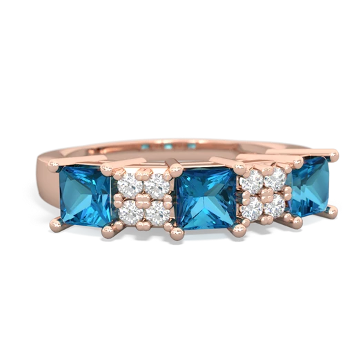 aquamarine-lab sapphire timeless ring