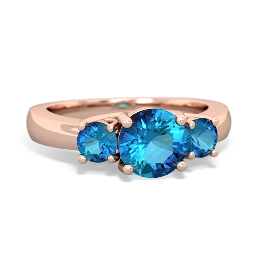 onyx-blue topaz timeless ring