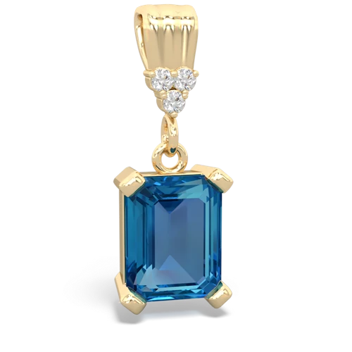 london topaz timeless pendant