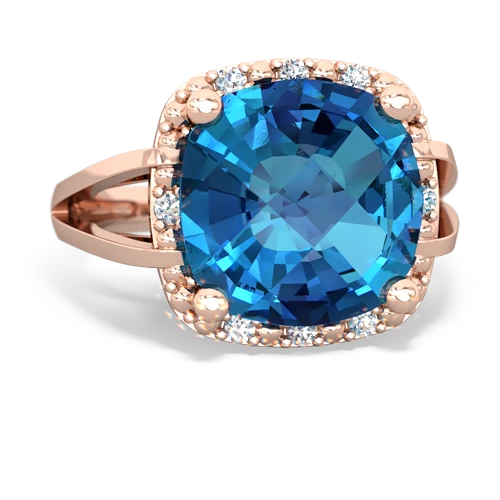 london topaz cocktail ring