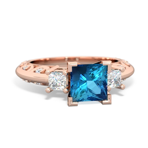 london topaz engagement ring