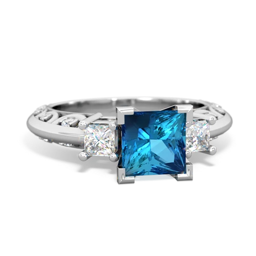 london topaz engagement ring