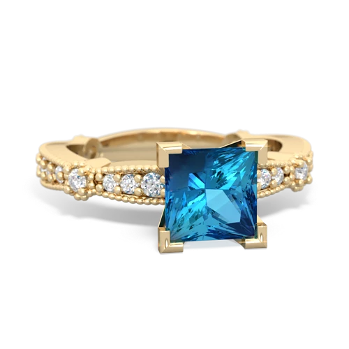 london topaz engagement ring