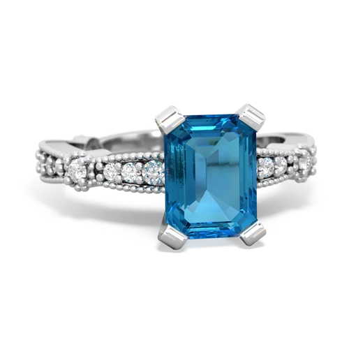 london topaz engagement ring