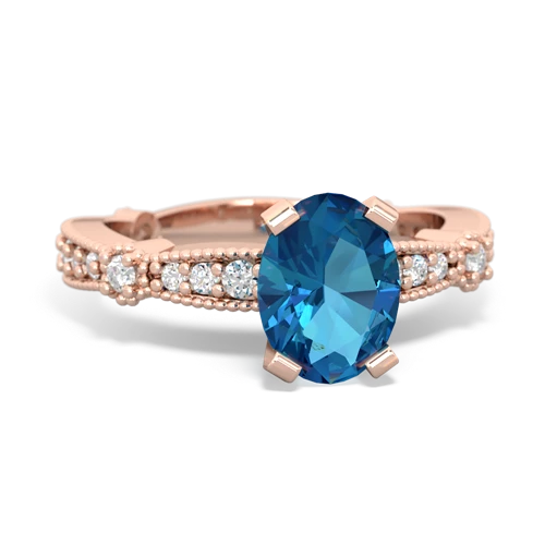 london topaz engagement ring