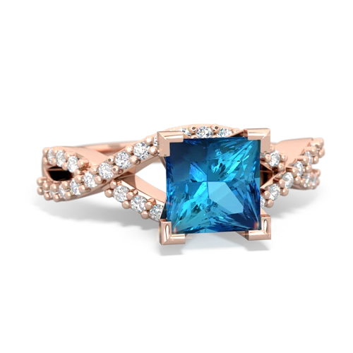 london topaz engagement ring