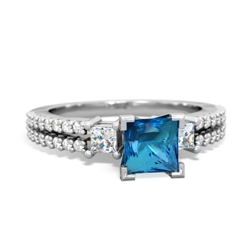 london topaz engagement ring