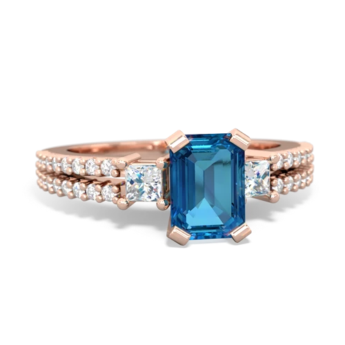 london topaz engagement ring