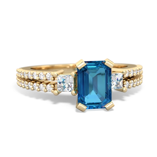 london topaz engagement ring