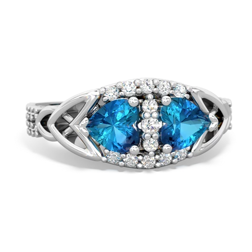 london topaz keepsake engagement ring