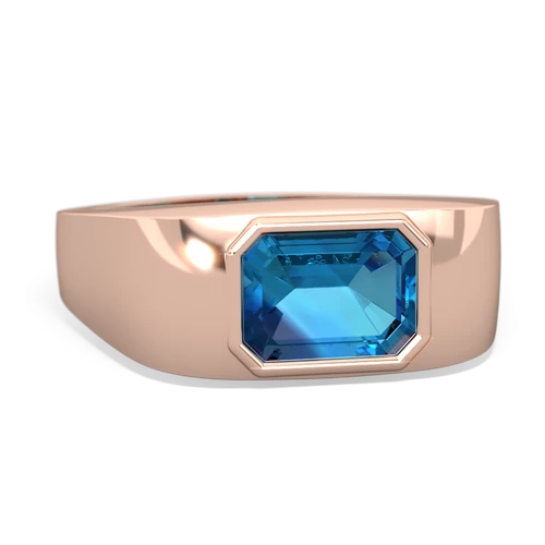 london topaz mens ring