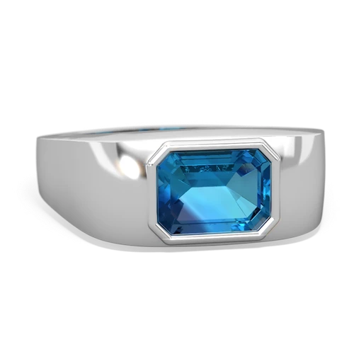 london topaz mens ring