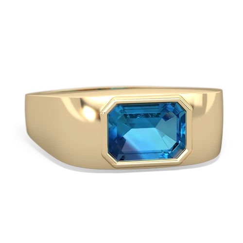 london topaz mens ring