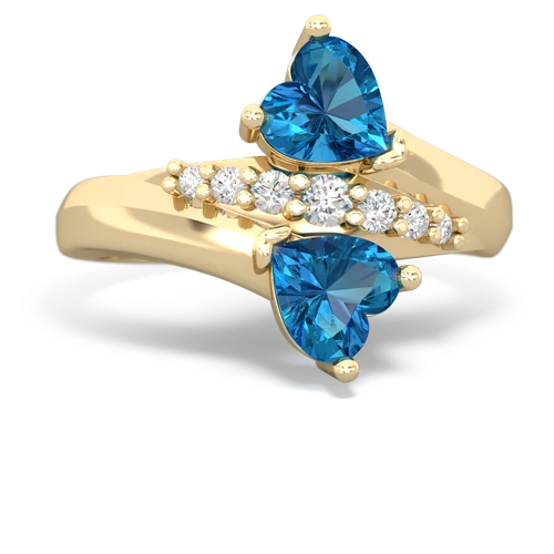 london topaz modern ring