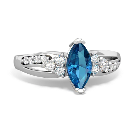 london topaz modern ring