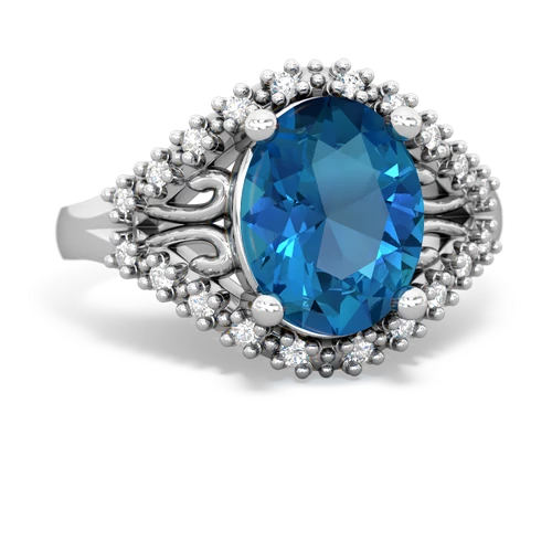 london topaz modern ring