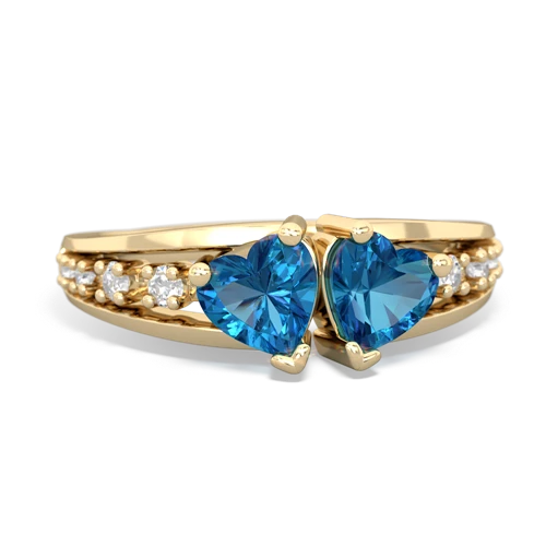 london topaz modern ring