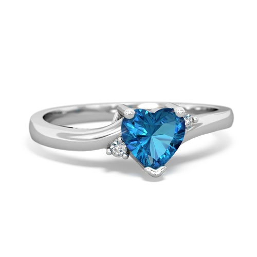 london topaz petite ring