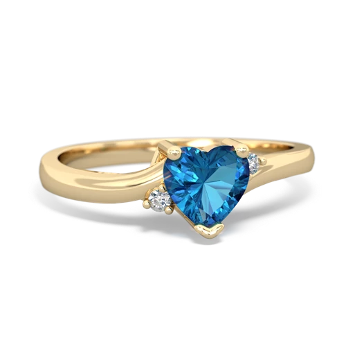 london topaz petite ring