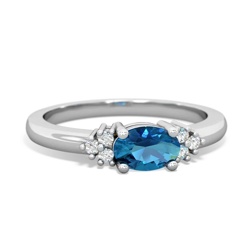 london topaz petite ring