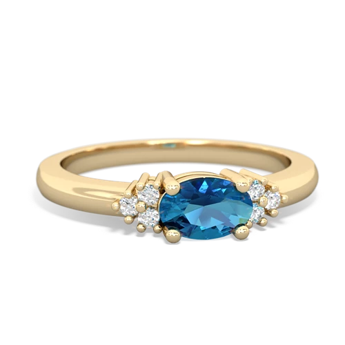 london topaz petite ring