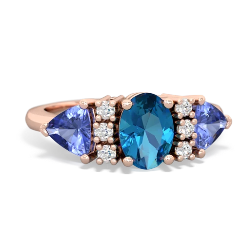 london topaz-tanzanite timeless ring