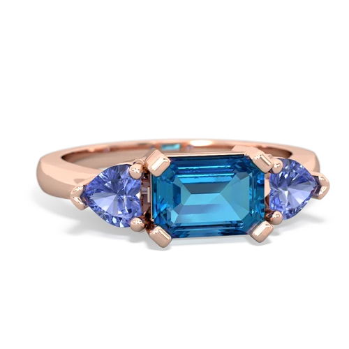 london topaz-tanzanite timeless ring