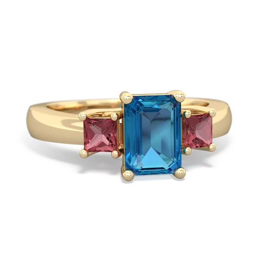 london topaz-tourmaline timeless ring