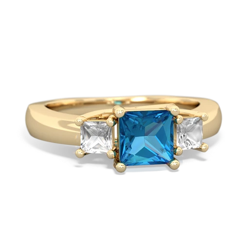 london topaz-white topaz timeless ring