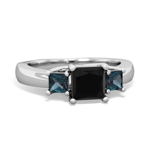 onyx-alexandrite timeless ring