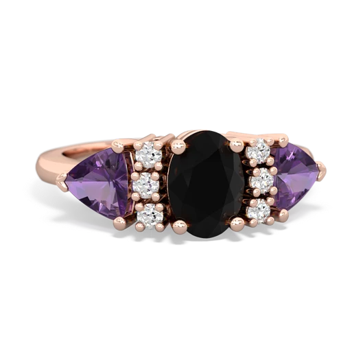 onyx-amethyst timeless ring