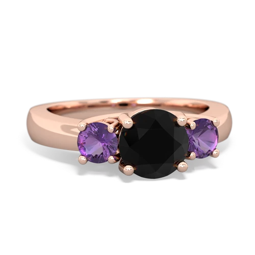 onyx-amethyst timeless ring