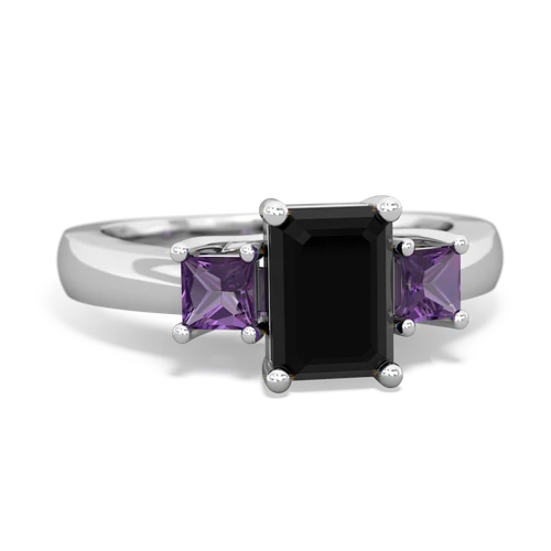 onyx-amethyst timeless ring