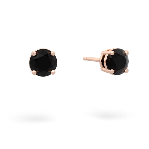 onyx stud earrings