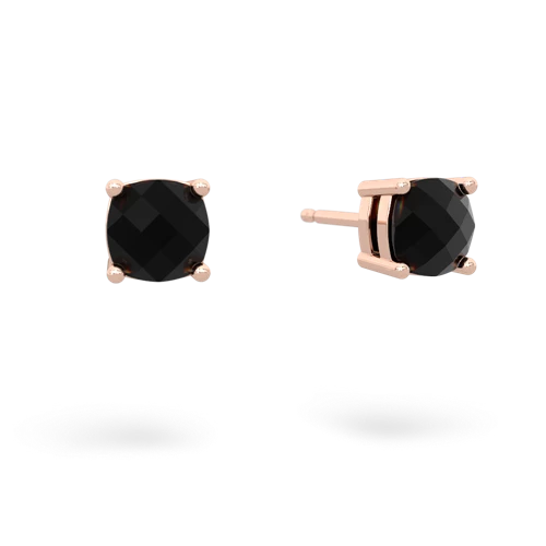 onyx stud earrings