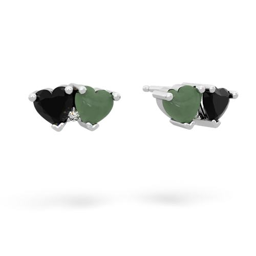 onyx-jade  earrings