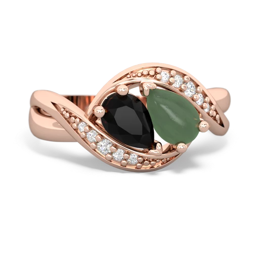 onyx-jade keepsake curls ring