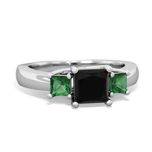 onyx-lab emerald timeless ring