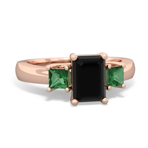 onyx-lab emerald timeless ring