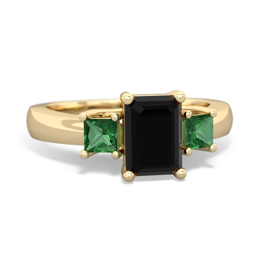 onyx-lab emerald timeless ring