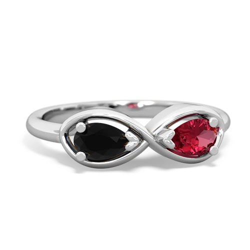 onyx-lab ruby infinity ring