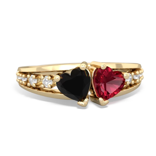 onyx-lab ruby modern ring