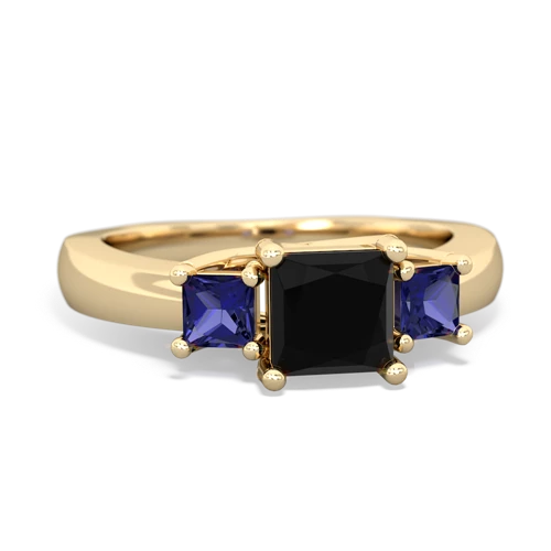 onyx-lab sapphire timeless ring